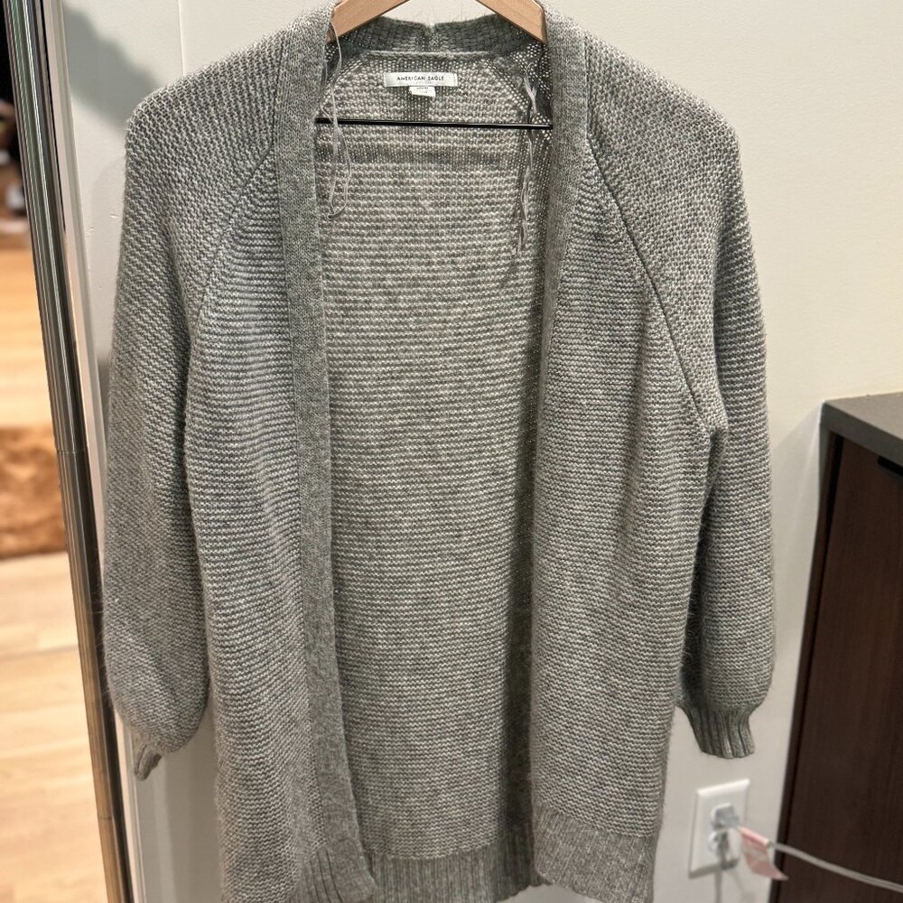 Womens American Eagle Oversized COZY Cardigan- Medium
